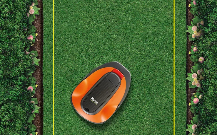 FLYMO EasiLife Go 500 – Smart, Compact Robotic Mower for Effortless Lawn Care