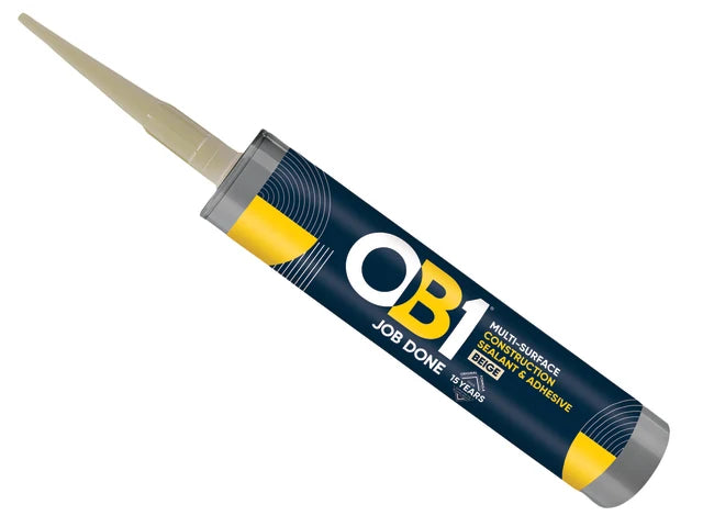OB1® Hybrid Sealant & Adhesive Black 290ml
