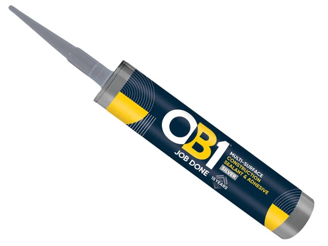 OB1® Hybrid Sealant & Adhesive Silver 290ml