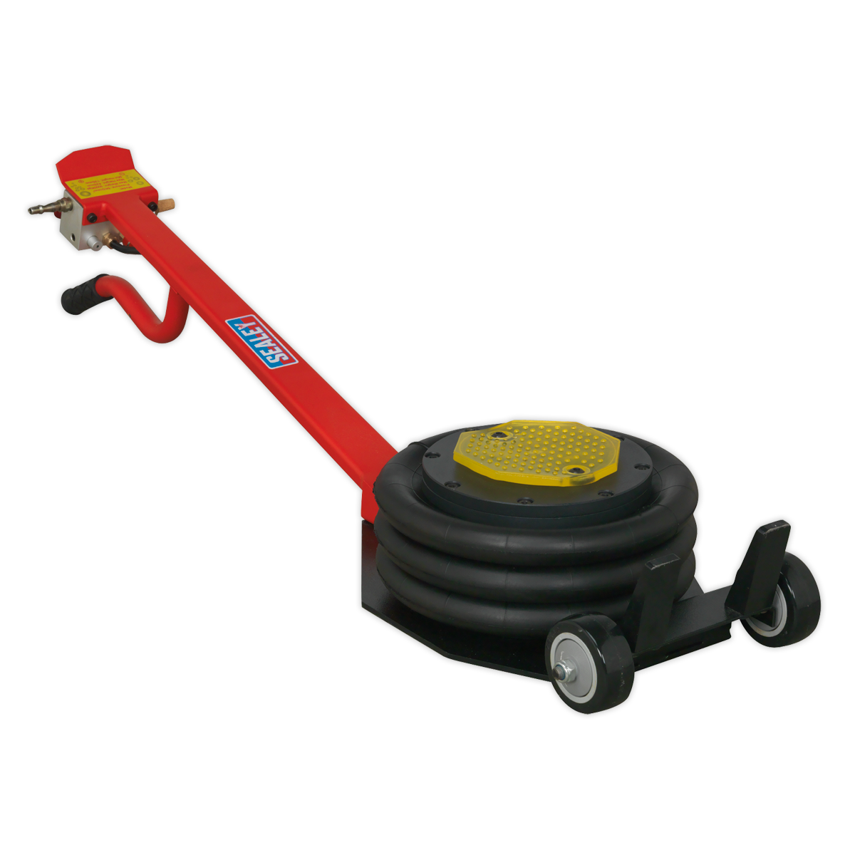 Sealey Premier Air Operated Fast Jack 3 Tonne 3-Stage - Long Handle