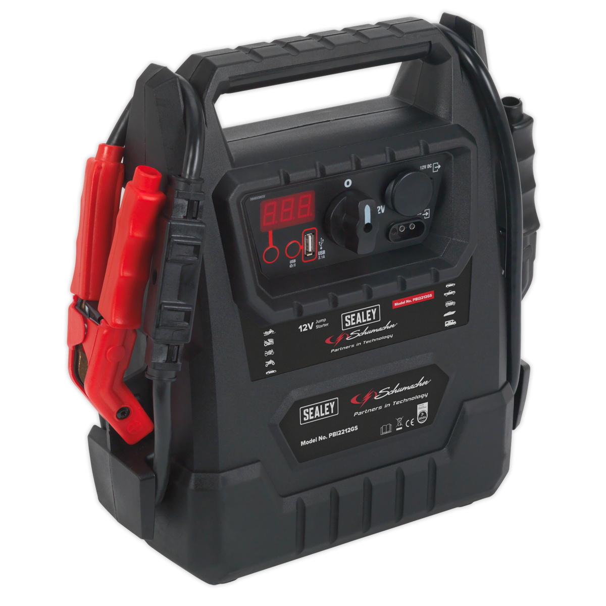 Sealey Schumacher® RoadStart® Emergency Jump Starter 12V 2300 Peak Amps - DEKRA Approved