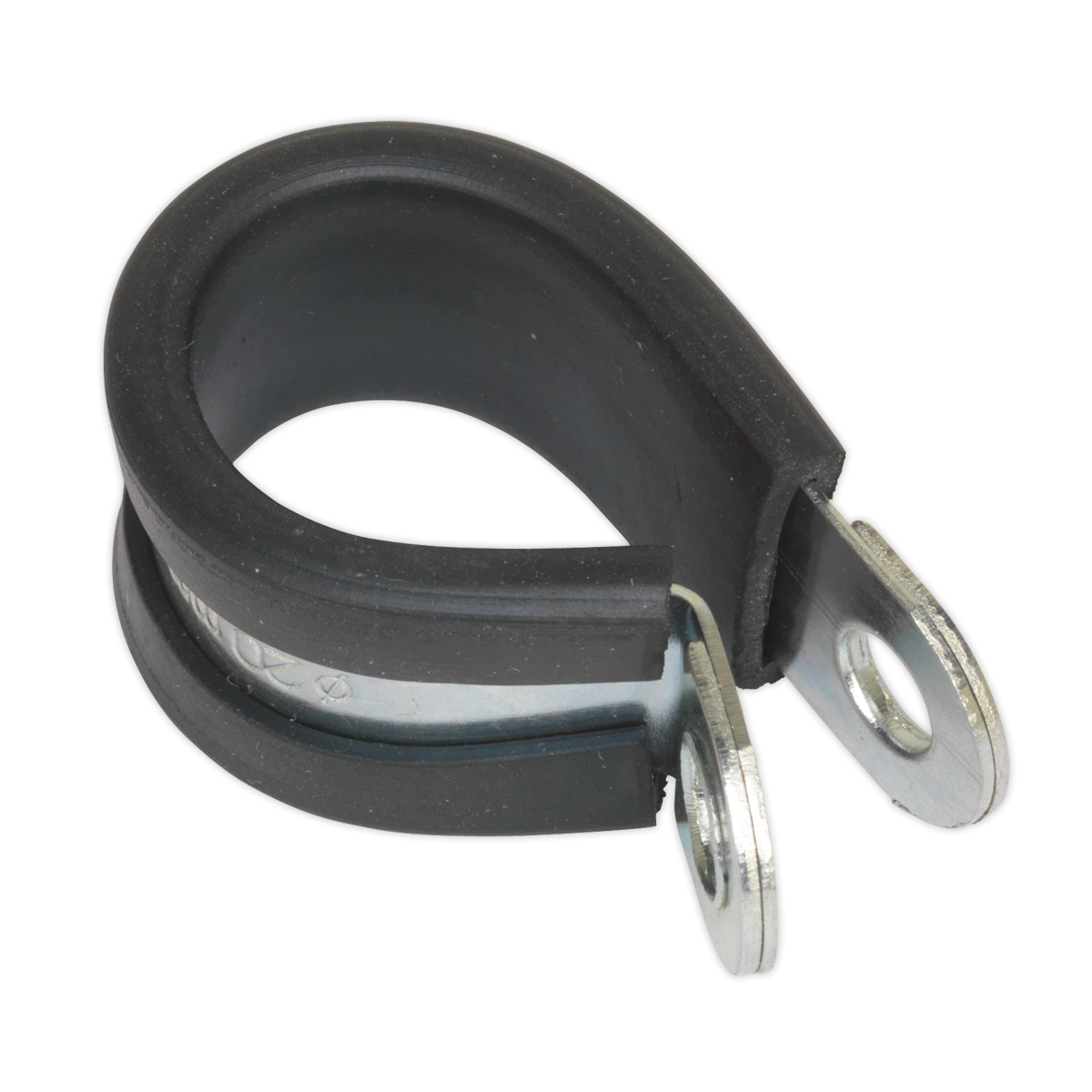 Sealey P-Clip Rubber Lined Ø21mm Pack of 25