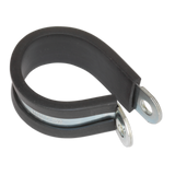 Sealey P-Clip Rubber Lined Ø32mm Pack of 25