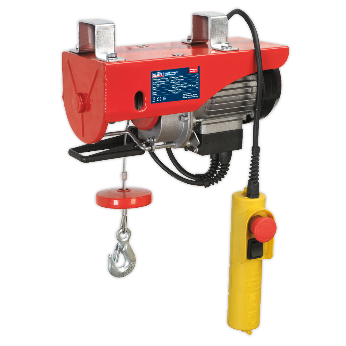 Sealey Power Hoist 230V/1ph 250kg Capacity