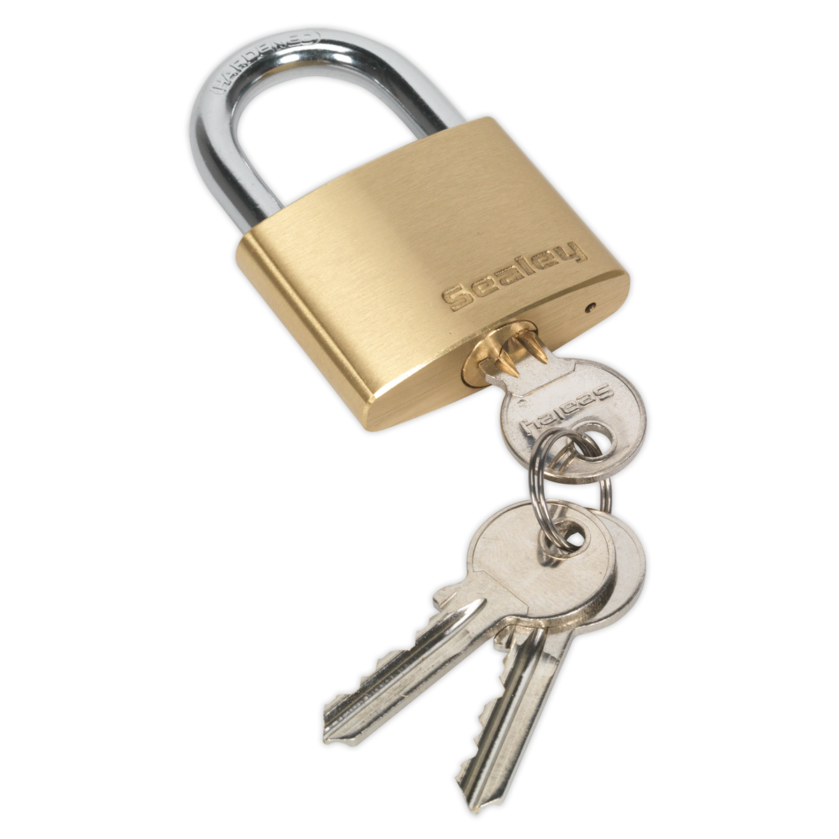 Sealey Brass Body Padlock 50mm