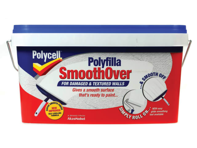 Polycell SmoothOver Damaged / Textured Walls 5 litre – GS Workwear