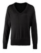 Premier Women's V-Neck Knitted Sweater