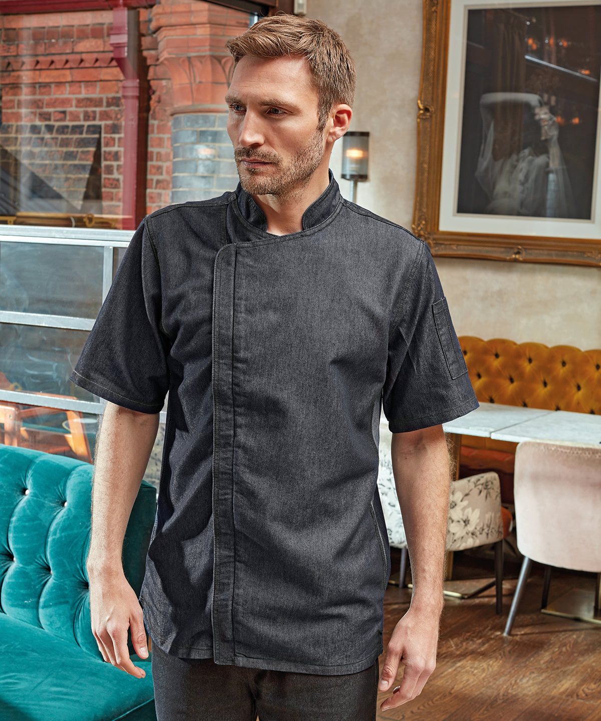 Premier Chef's Zip-Close Short Sleeve Jacket