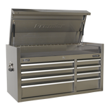 Sealey Topchest 8 Drawer 1055mm Stainless Steel Heavy-Duty