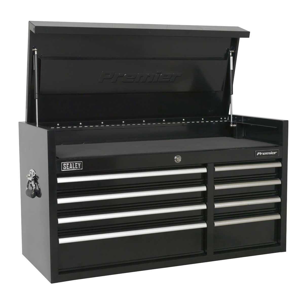 Sealey Topchest 8 Drawer 1040mm Heavy-Duty Black