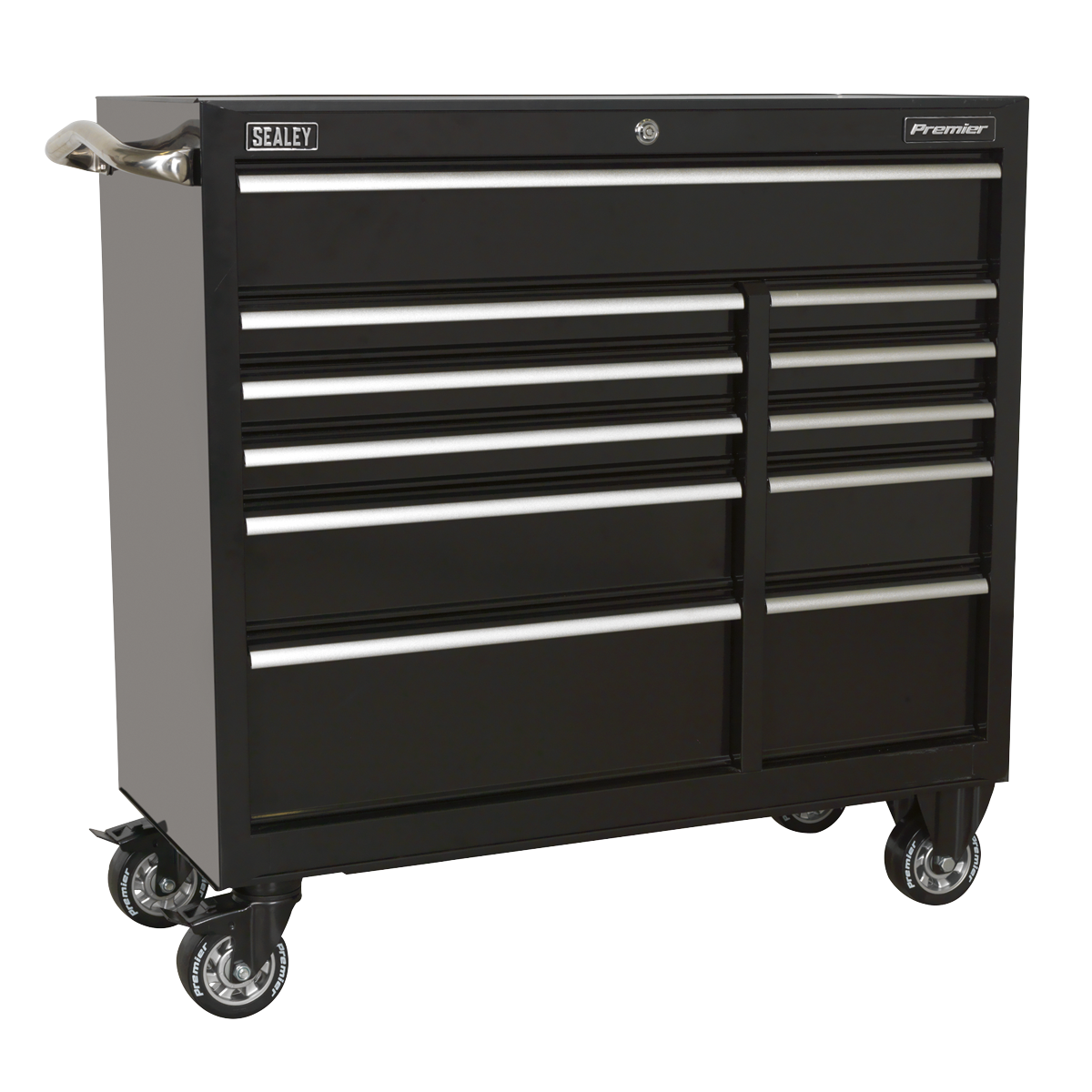 Sealey Rollcab 11 Drawer 1055mm Heavy-Duty Black