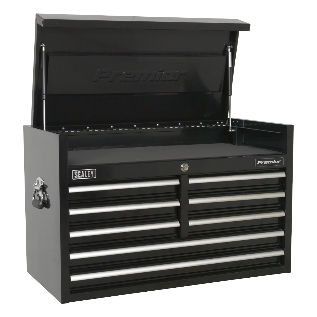 Sealey Topchest 8 Drawer 915mm Heavy-Duty Black