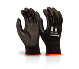 Bsafe Multi-Purpose PU Coated Glove Black