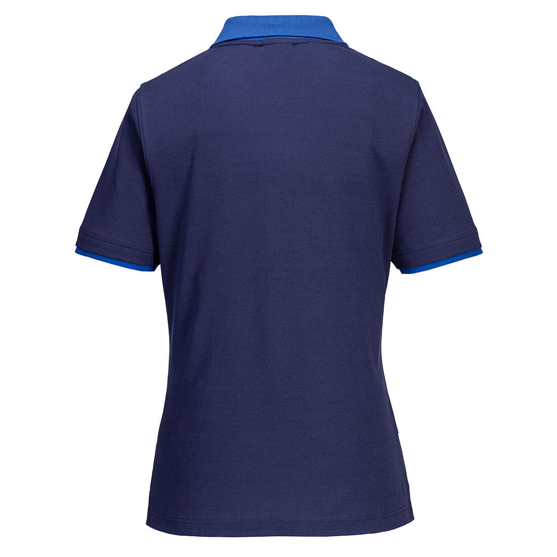 Portwest PW2 Cotton Comfort Women's Polo Shirt S/S #colour_navy-royal