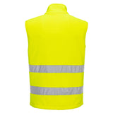 Portwest PW2 Hi-Vis Fleece Bodywarmer