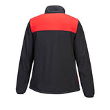 Portwest PW2 Women's Softshell (2L) #colour_black-red