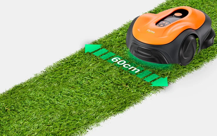 FLYMO UltraLife 800 – Smart Robotic Lawnmower with Adaptive AI Technology