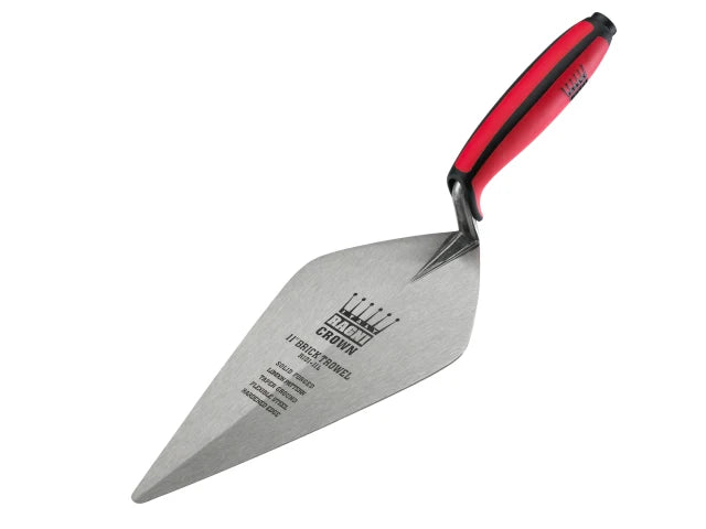 Ragni Crown London Pattern Brick Trowel Non-Slip Handle 10in