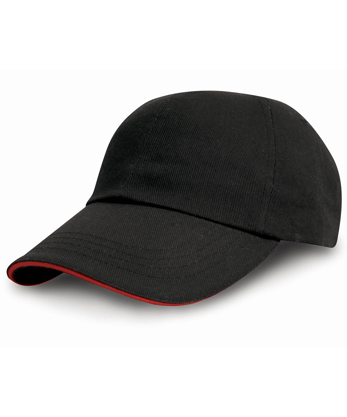 Result Headwear Heavy Cotton Drill Pro-Style With Sandwich Peak