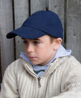 Result Headwear Junior Low-Profile Heavy Brushed Cotton Cap