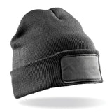 Result Winter Essentials Double-Knit Printers Beanie