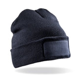 Result Winter Essentials Double-Knit Printers Beanie