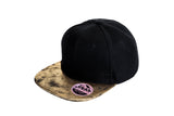 Result Headwear Bronx Glitter Flat Peak Snapback Cap