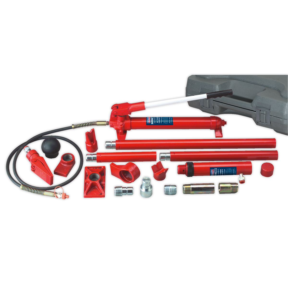 Sealey Hydraulic Body Repair Kit 10 Tonne SuperSnap® Type