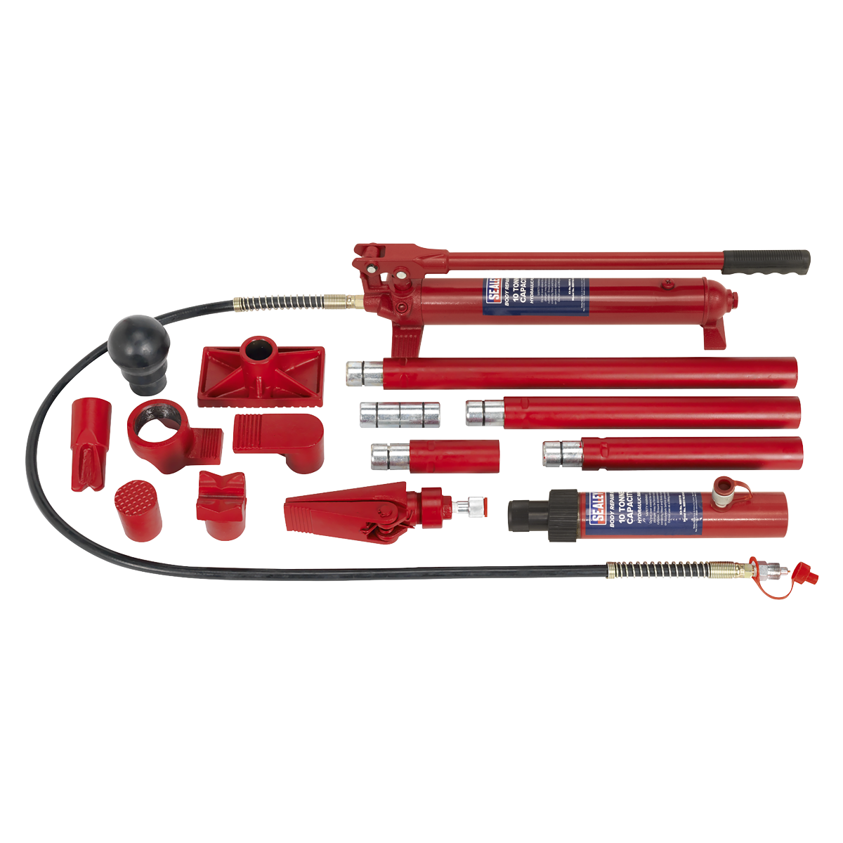 Sealey Hydraulic Body Repair Kit 10 Tonne Snap Type