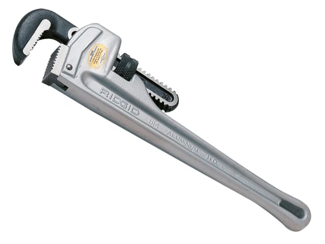 RID31090 Aluminium Straight Pipe Wrench 250mm (10in)