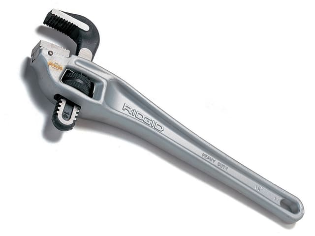 RIDGID 31125 Aluminium Offset Pipe Wrench 450mm (18in)