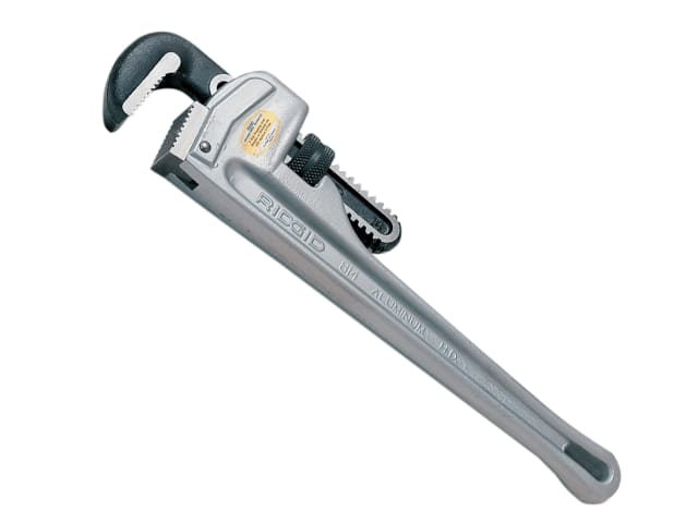 RIDGID Aluminium Straight Pipe Wrench 350mm (14in)