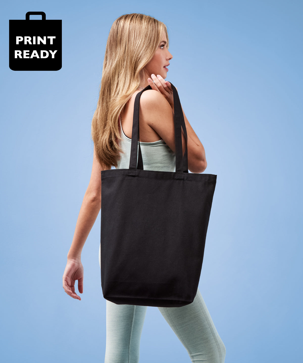 Nutshell® Recycled Premium Canvas Flat Base Shopper