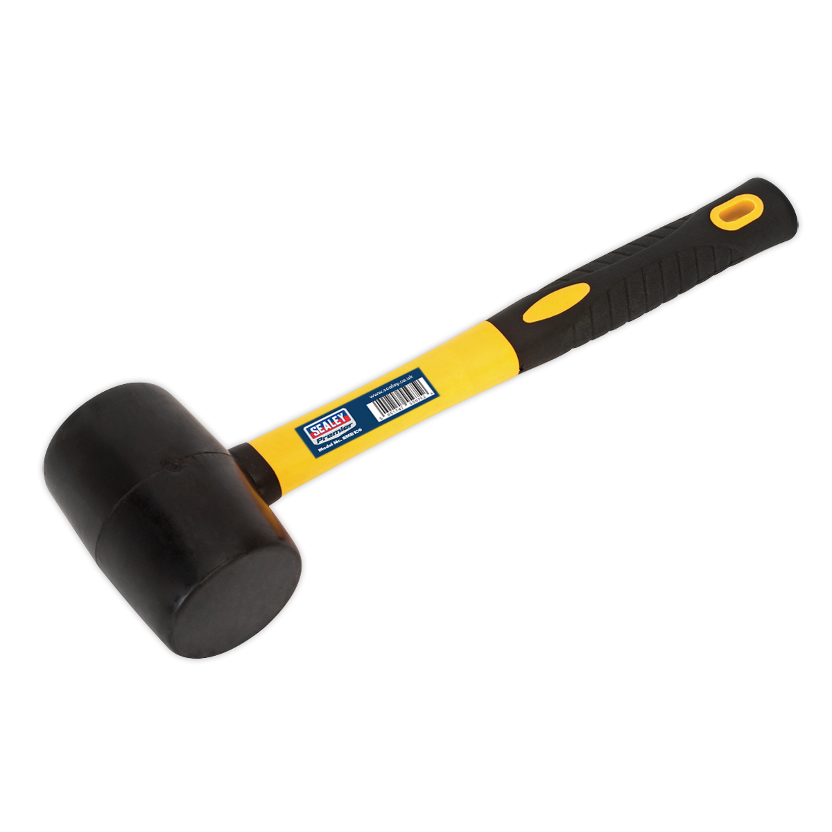 Sealey Rubber Mallet 1lb with Fibreglass Shaft