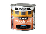Ronseal 10 Year Woodstain Ebony 250ml