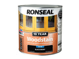 Ronseal 10 Year Woodstain Ebony 2.5 litre