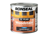 Ronseal 10 Year Woodstain Smoked Walnut 250ml