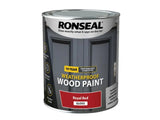 Ronseal 10 Year Weatherproof Wood Paint Royal Red Gloss 750ml