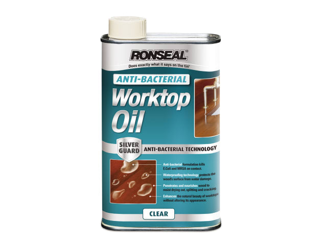 Ronseal Anti-Bacterial Worktop Oil 1 litre