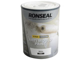 Ronseal 6 Year Anti Mould Paint White Silk 750ml