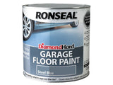 Ronseal Diamond Hard Garage Floor Paint Steel Blue 2.5 litre