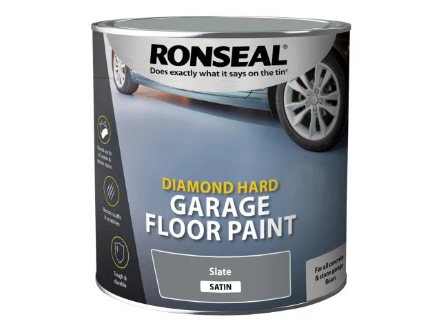 Ronseal Diamond Hard Garage Floor Paint Slate 2.5 litre