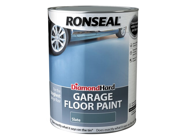 Ronseal Diamond Hard Garage Floor Paint Slate 5 litre