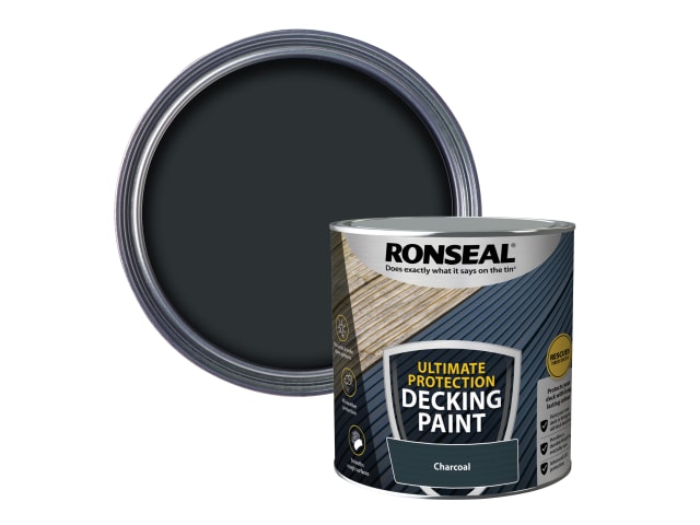 Ronseal Ultimate Protection Decking Paint Charcoal 2.5 litre