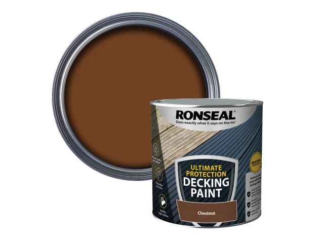 Ronseal Ultimate Protection Decking Paint Chestnut 2.5 litre