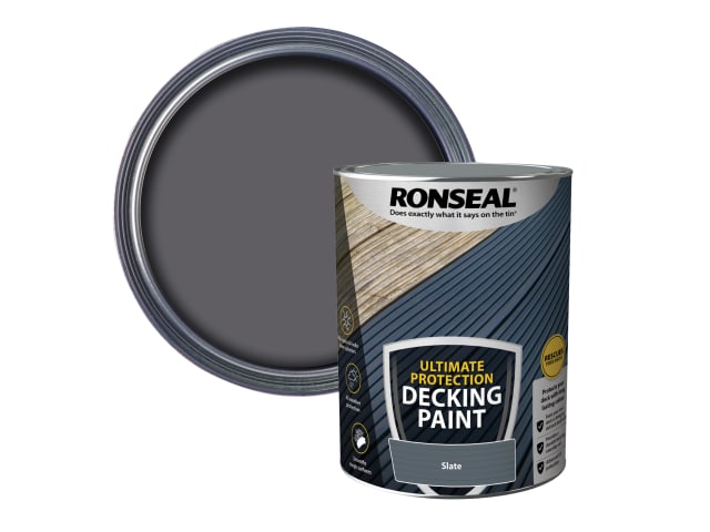 Ronseal Ultimate Protection Decking Paint Slate 5 litre