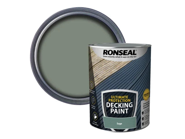 Ronseal Ultimate Protection Decking Paint Willow 5 litre