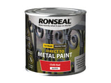 Ronseal Direct to Metal Paint Chilli Red Gloss 250ml