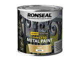 Ronseal Direct to Metal Paint Gold Satin 250ml