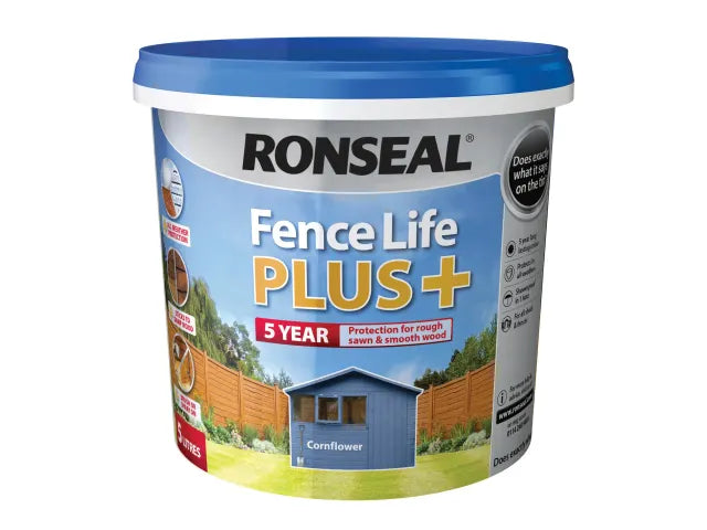 Ronseal Fence Life Plus+ Cornflower 5 litre